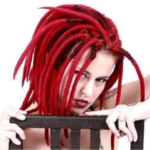 ONLY SET 24 pc! 💯 Merino WOOL, RedLock Extensions Natural Handmade